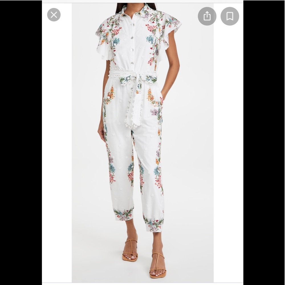 FARM Rio
Louise Floral Frilled Sleeves Jumper
